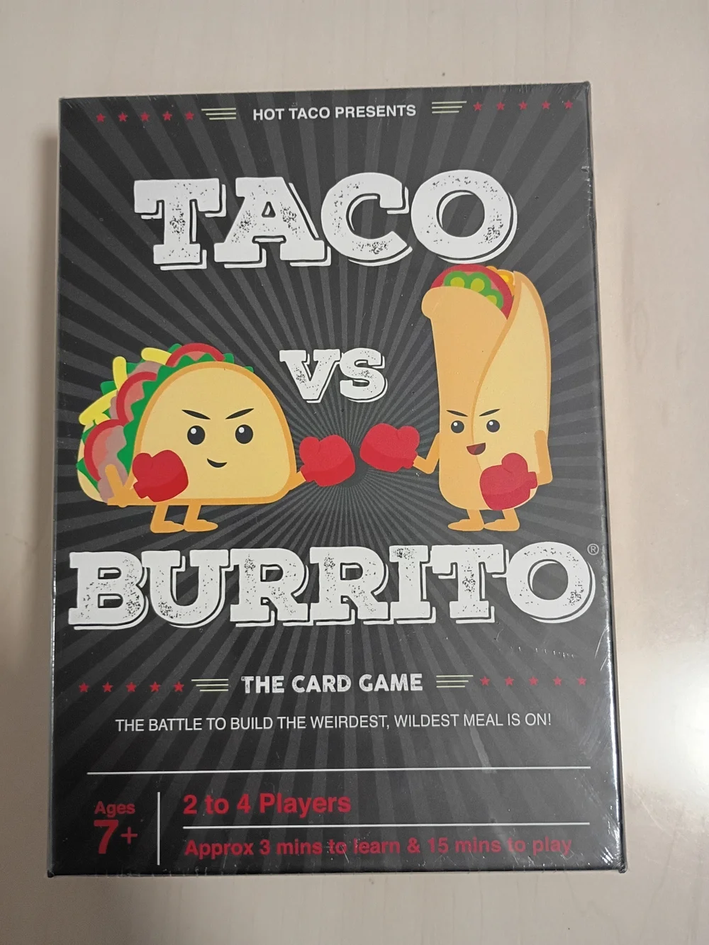 Taco vs Burrito Card Game - NEW!!